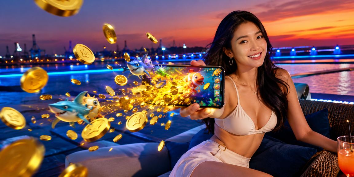 Người dùng tận hưởng trò chơi bắn cá trực tuyến tại khu nghỉ dưỡng Mũi Né
